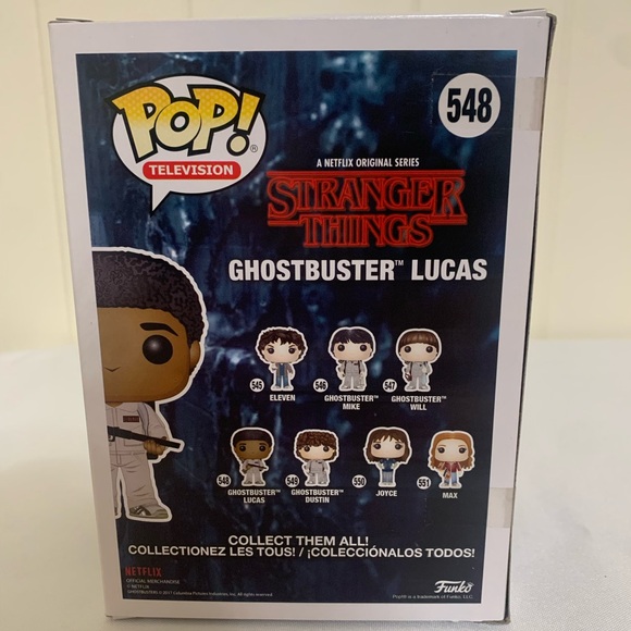 Ghostbuster Lucas Funko POP! - Stranger Things Funko #548 - Picture 3 of 5